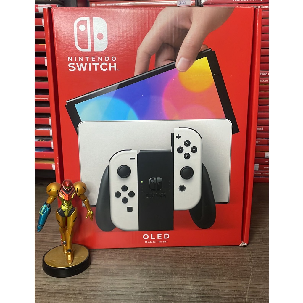 Nintendo Switch Oled Seminovo Nacional D.E.S.B.L.O.Q Com 128 GB