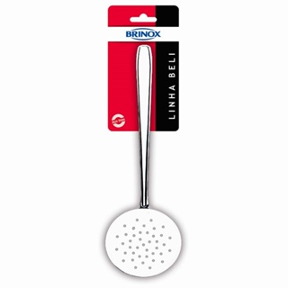 Espumadeira Brinox Beli, 27,5cm, Aço Inox