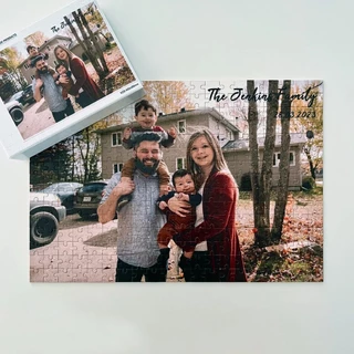 [Envio rápido] Quebra Cabeça Personalizado Grande 500 Peças / 1.000 Peças Quebra Cabeça MDF Quebra Cabeça Com Foto Personalizada 500