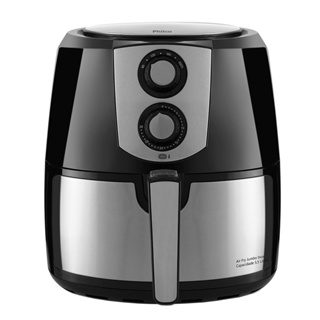 Fritadeira Sem Óleo Philco Air Fryer PFR06PI, 5,5 Litros, Preta/Inox,