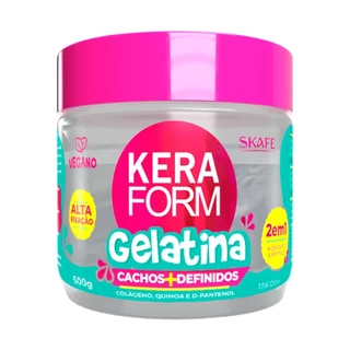 Gelatina Keraform Cachos + Definidos 500g - Skafe