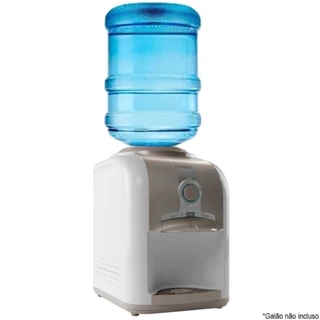 Bebedouro de Água de Mesa Esmaltec Gelagua EGM30 com Compressor Branco/Cinza em Oferta na Shopee