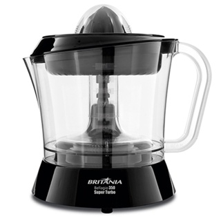 Espremedor de Frutas Britânia Bellagio BEF350P, 35W, 1,5L, Preto