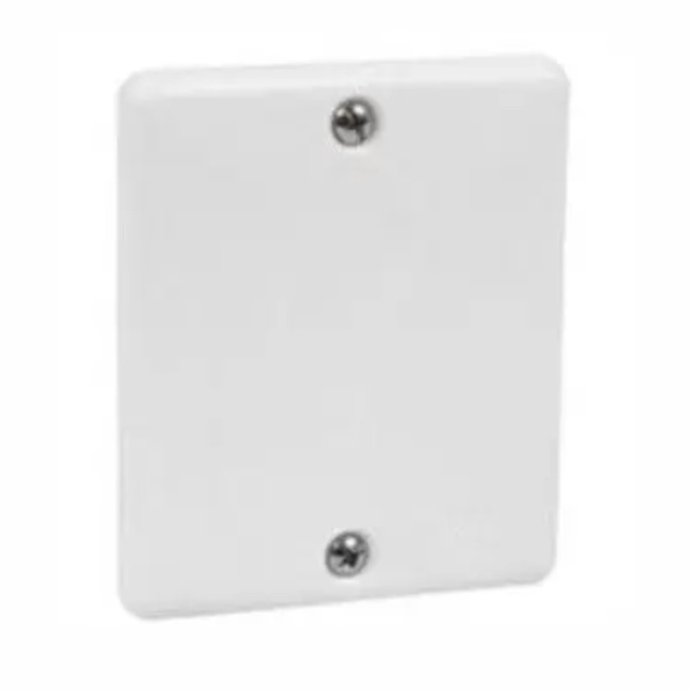 Placa Cega Tampa Branco Sobrepor Sistema X Canaleta Box | Shopee Brasil