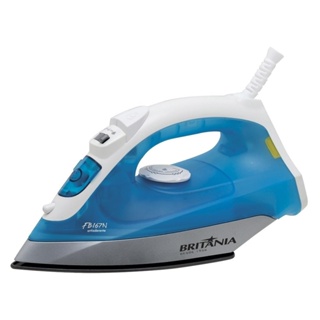 Ferro de Passar a Vapor Britânia FB167N Base Antiaderente, Azul