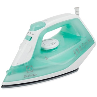 Ferro de Passar a Vapor Electrolux SIE70, Base Cerâmica, Vapor Extra e Spray, Antigotejamento, Auto Limpeza, Verde, 220V