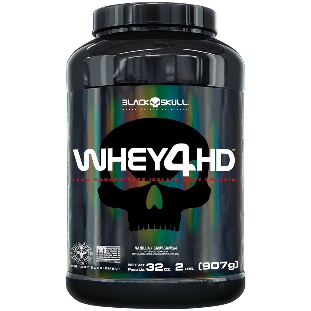 WHEY PROTEIN BLACK SKULL 4HD 907G