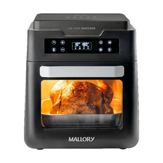 Fritadeira sem Óleo Mallory Air Fryer Oven Easycook 12 Litros Preto