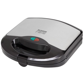 Sanduicheira Grill Fama FGR01PI, 700W, Antiaderente, Preta/Inox