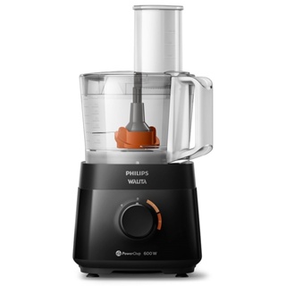 Processador de Alimentos Philips Walita RI7300, 3 Acessórios, 2 Velocidades, 600W, Preto