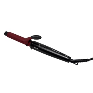 Modelador de Cachos Gama Ceramic Nano Tourmaline NEW, 48W, Preto/Vermelho Bivolt