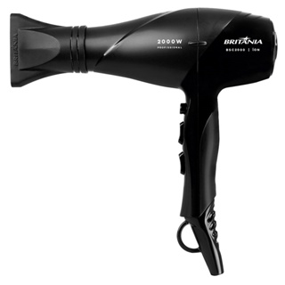 Secador Britânia BSC2000 Motor AC 2 Velocidade 3 Temperaturas 2000W Preto