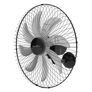 Ventilador de Parede Britânia BVT680, 60cm, 3 Velocidades, Metálico