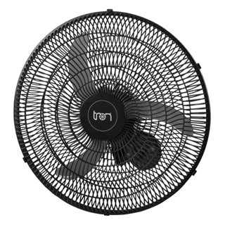 Ventilador de Parede Tron Oscilante AT 60cm 3 Pás Preto Bivolt