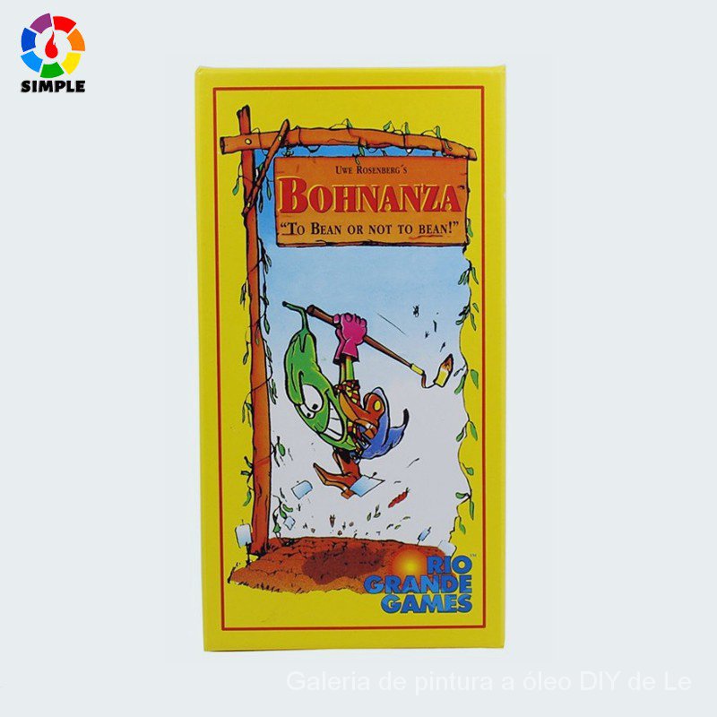 Bohnanza Board Game versão mais recente para jogos de cartas 2-7 para crianças