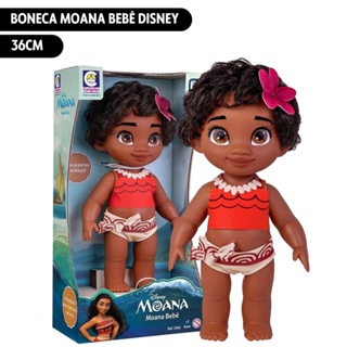 Boneca Moana Princesa Disney 36 Cm E Pua - Cotiplás 2600