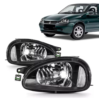 Farol Corsa Mascara Negra 2001 2002 2003 2004 2005 2006 2007 2008