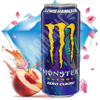 Bebida Monster Energy Edição Lewis Hamilton Zero Sugar - Irlanda