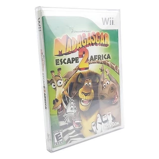10pçs Games-20 (0,20mm) Caixa Protetora para DVD, Playstation 2, Gamecube, Xbox Clássico, Wii e Wii U