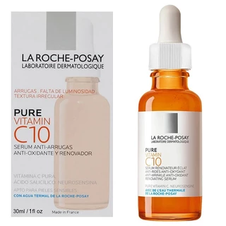 La roche posay Vitamina C Essência facial natural/Ácido Hialurônico/Rugas Removendo/Encolhimento 30ml