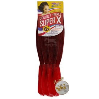 Jumbo Super X Cabelo Para Tranças Jumbão Box Braids Pacote 400 Gr