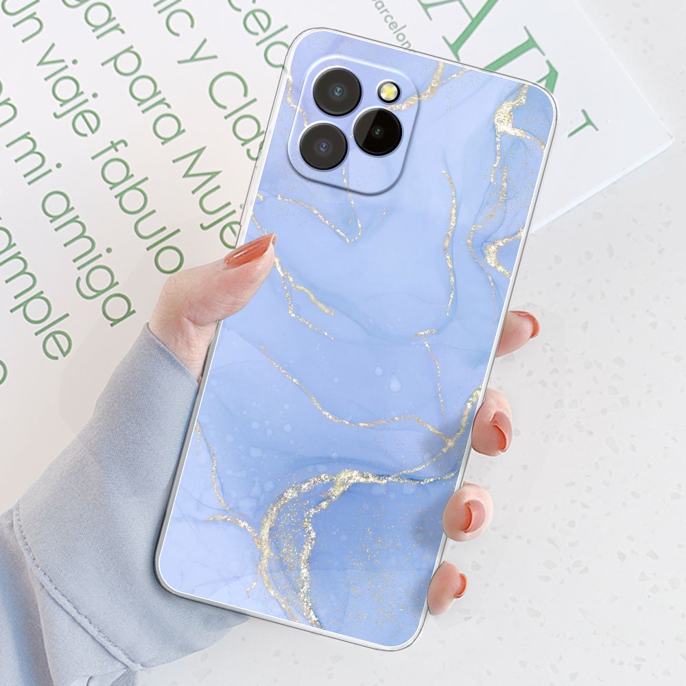 Sunrive Cover compatibile con OUKITEL C21 Pro, Custodia Case in molle Trasparente silicone Morbida Flessibile Antigraffio protettiva back custodie(X Lupo 1