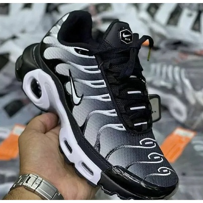 Tênis Nike Air Max Terrascape Plus TS Preto e Branco Lançamento 95