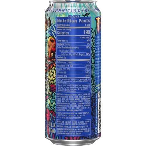 kit 3 Energético Monster Aussie Lemonade Style 500ml Shopee Brasil