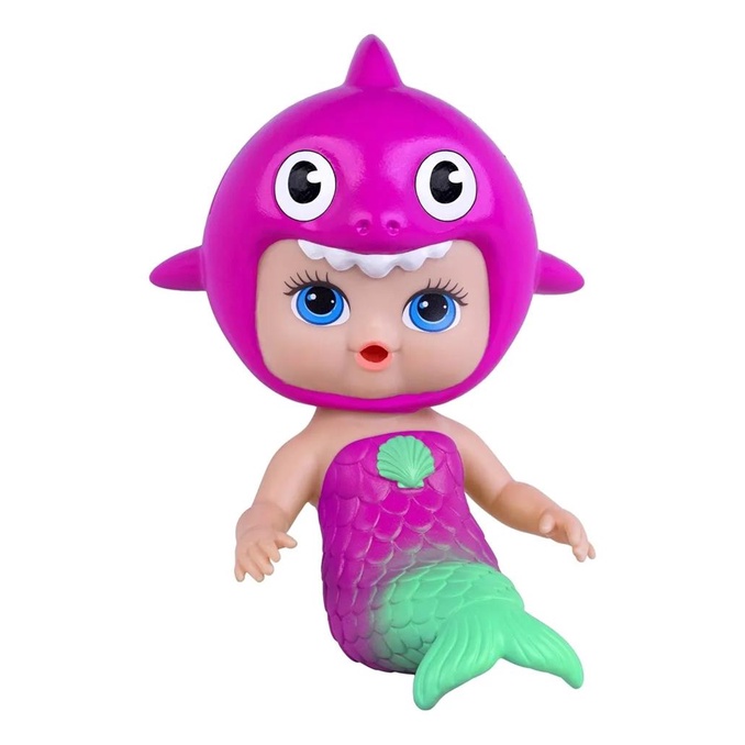 Boneca Baby Shark Little Dolls Alive Tubaraozinho 100% Vinil
