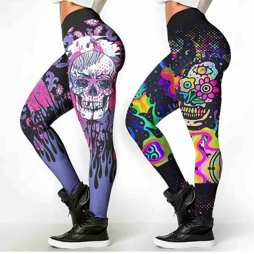 Legging best sale caveira mexicana