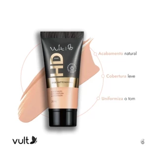 Base Líquida Matte Vult Nano HD