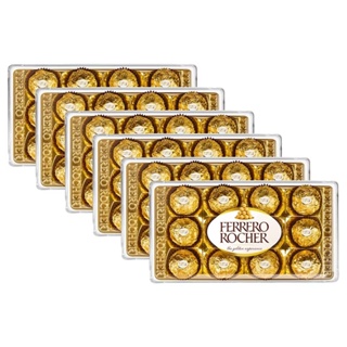 Kit 6 Caixas Bombom Ferrero Rocher 12 Unidades Presente 150g