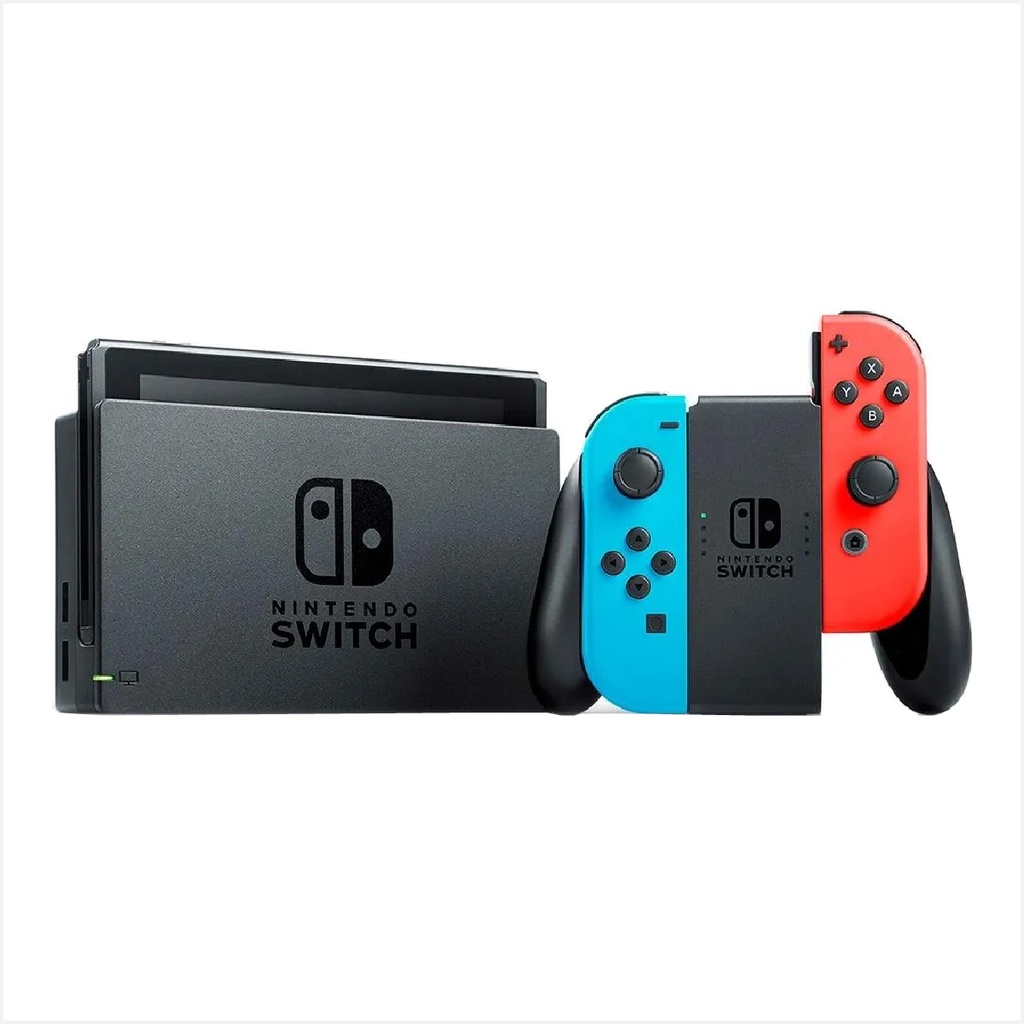 Nintendo Switch Oled Usado Com Jogos De Brinde Leia Descriçã