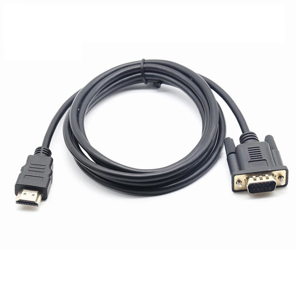 Cabo Hdmi Macho Para Vga Macho 1.5 Metros PC/ TV