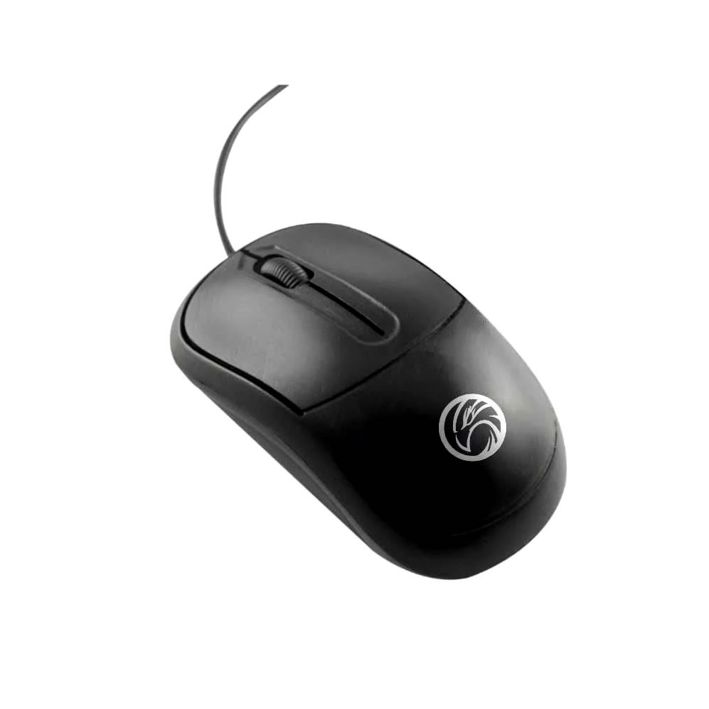 Mouse Óptico Usb 1000dpi Brazilpc Bpc-m129 Preto