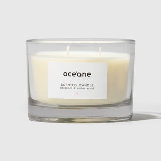 Vela 3 Pavios de Bergamota e âmbar - Scented Candle 290g