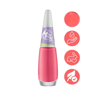 Esmalte Cremoso Rosa No Passinho Movimenta Impala Manicure
