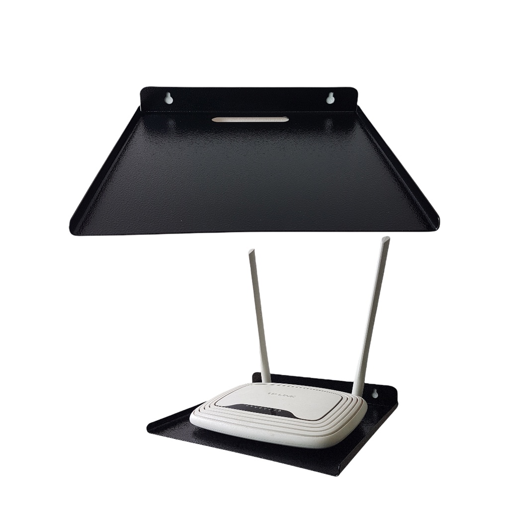 Suporte Roteador/modem fixar Na Parede 20x20cm