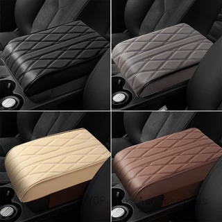 Novo Centro De Chegada Car Center Console armrest Pad Pu Leather Espuma De Memória Macia Com Bolsos De Armazenamento Para A Maioria Dos Veículos SUV Truck , Caixa universal De Apoio De Braço