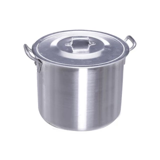 Panela Grande Caldeirão Em Aluminio Grosso No 34 - Capacidade 25 Litros Para Feijoada Restaurante