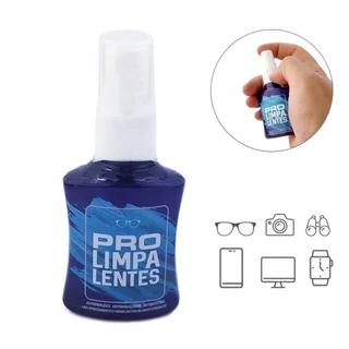 Kit 5 Spray De Limpeza Lente Óculos Liquido Limpa Tela Tv Led Celular Notebook