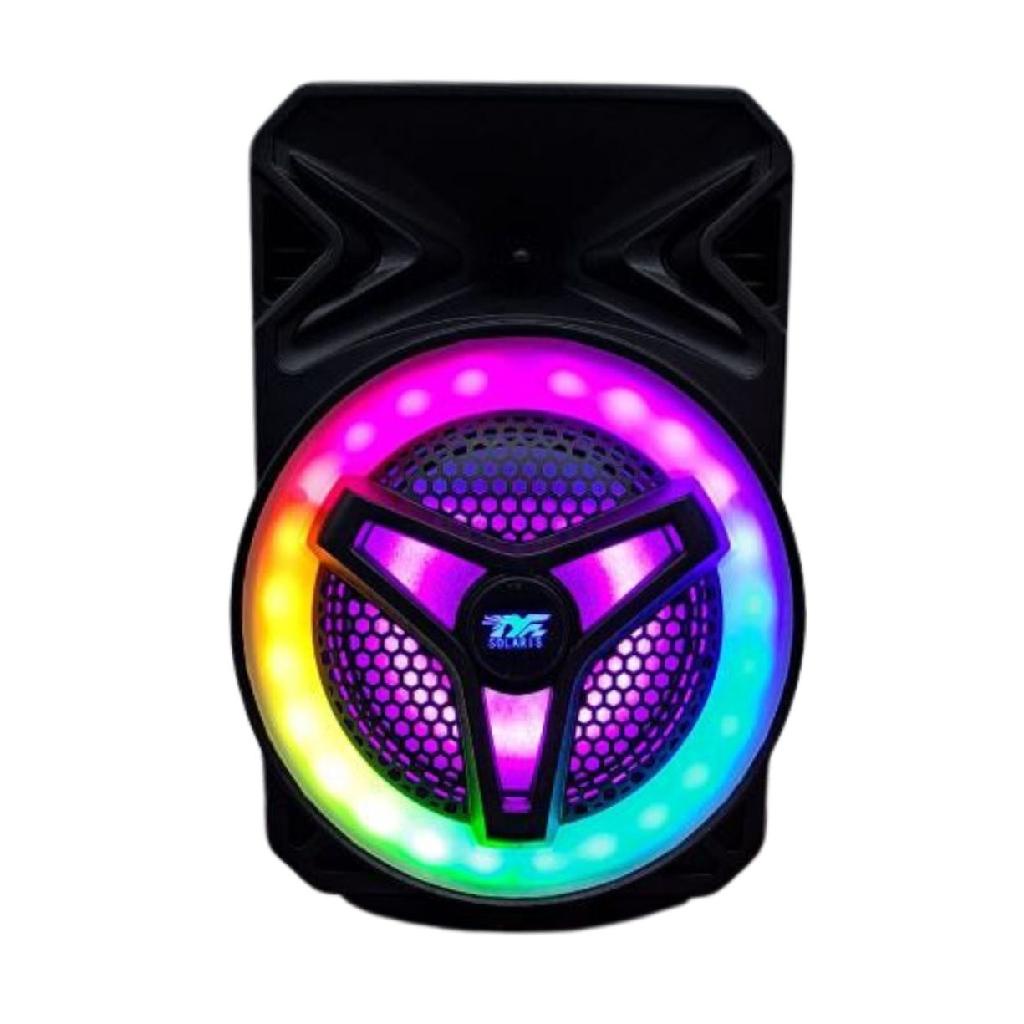 Mega Explosão Caixa De Som Amplificada Potente Com Iluminação RGB Bass Forte  Portátil