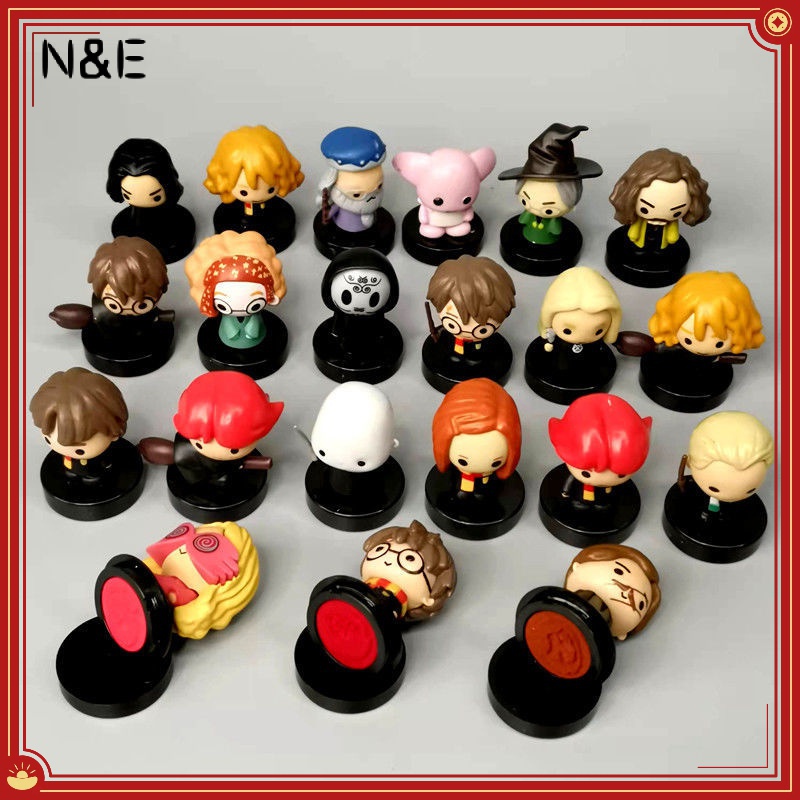 Harry Potter Academy of Magics figura de ação Seal Doll Model Toy boneco