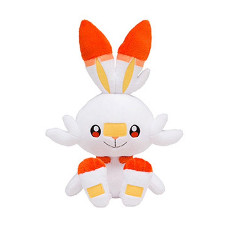 Boneca de pelúcia de coelho Scorbunny/Pokemon