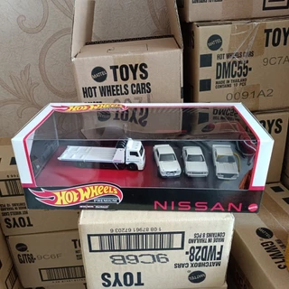 Coleção Hot Wheels Classic Coleção Moderate Quantity Gift Box.9c6p Alloy Car Nissan Garage Coleção Carro Modelo Miniatura Carro