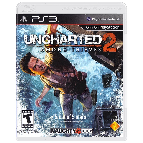 Uncharted 2 - Among Thieves (Sony PlayStation 3) Naughty Dog Game Greatest  Hits