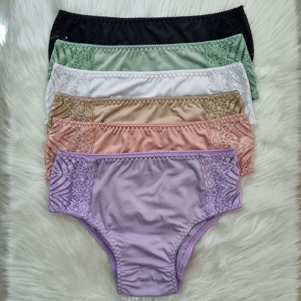 Kit 5 Calcinha Calçola Senhora Confortável Tangão