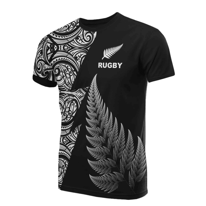 Camiseta Rugby Da Nova Zelândia-Aotearoa Maori Style