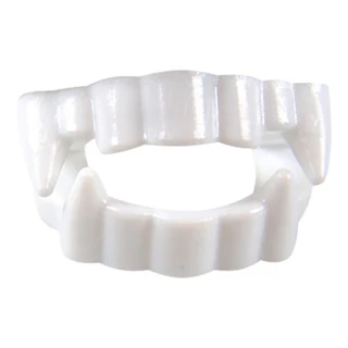 25 Dentaduras de Plástico Vampiro Sacolinha Festas -barato