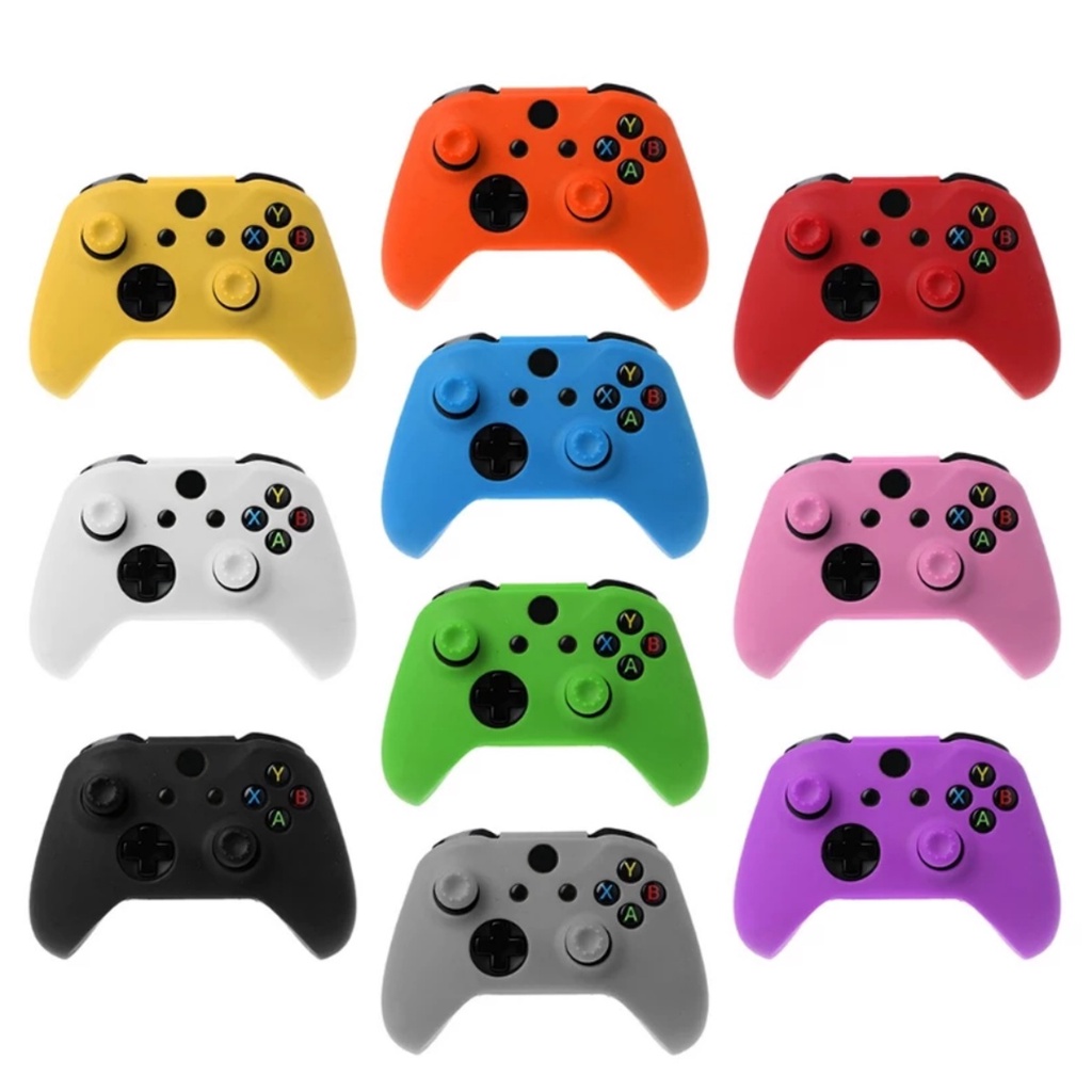 Capa Silicone Controle Xbox One RALAN | 12 Acessórios | Antiderrapante
